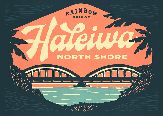 Haleiwa Rainbow Bridge
