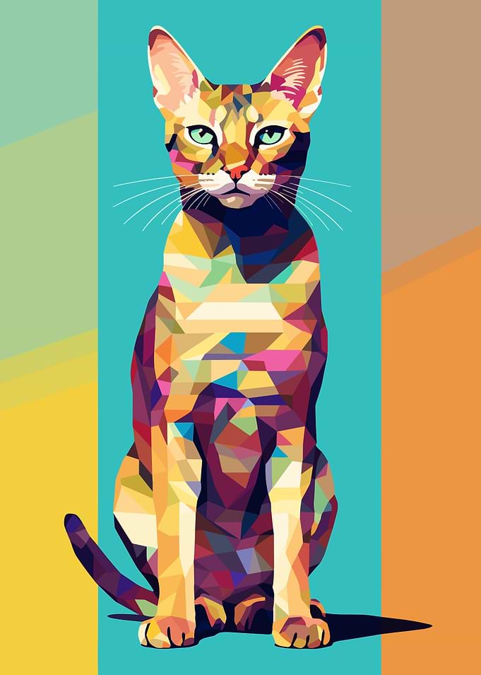 Cat Popart