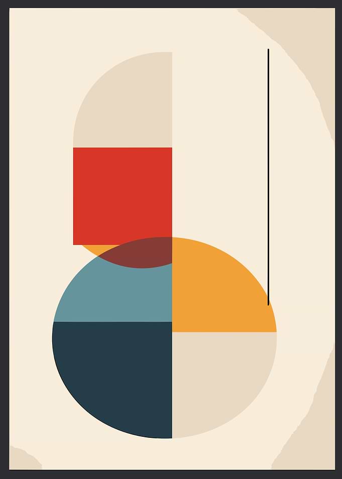 Abstract Shapes Bauhaus