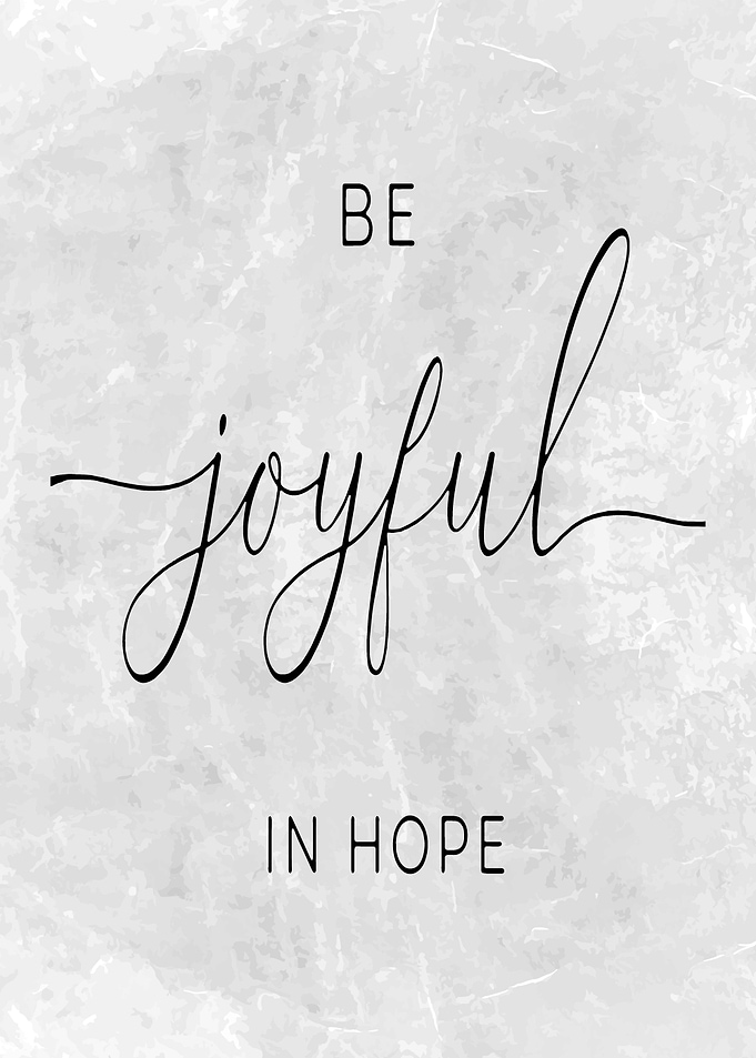Be Joyful In Hope