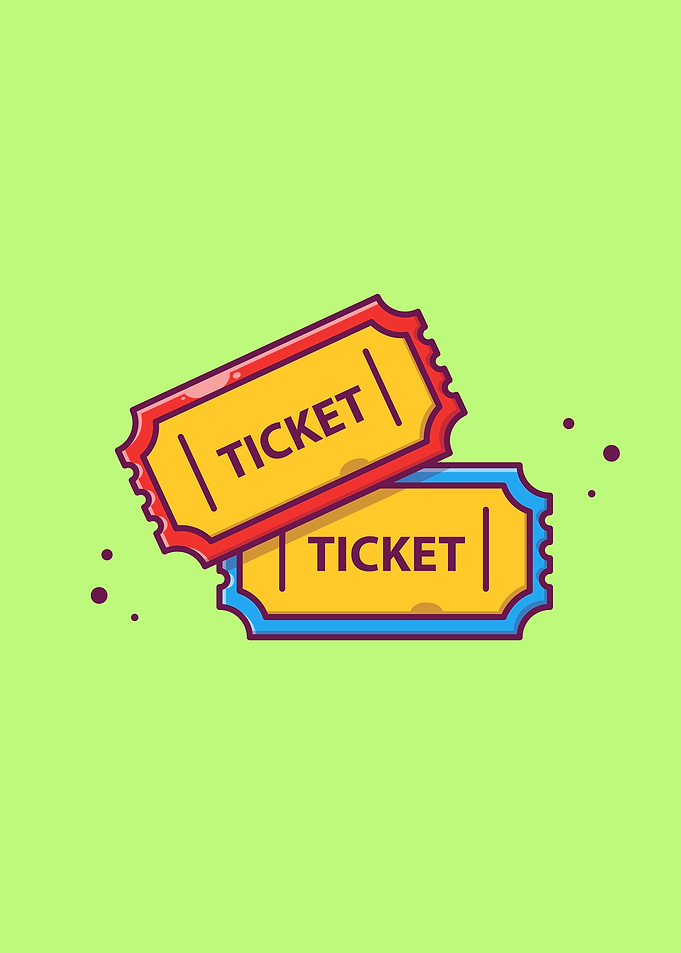 Ticket Movie Cartoon
