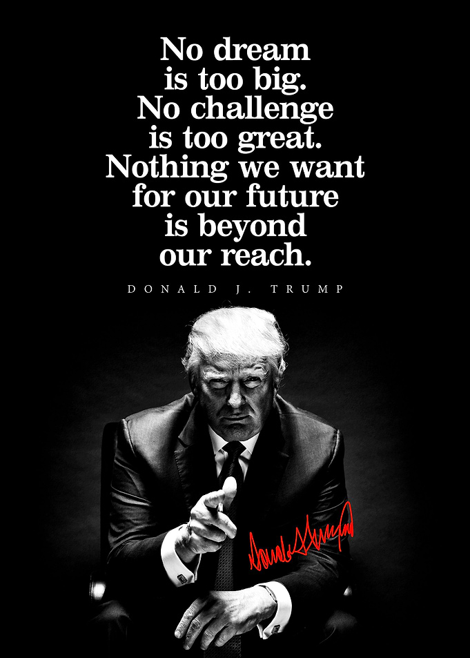 Inspirational Quote Trump