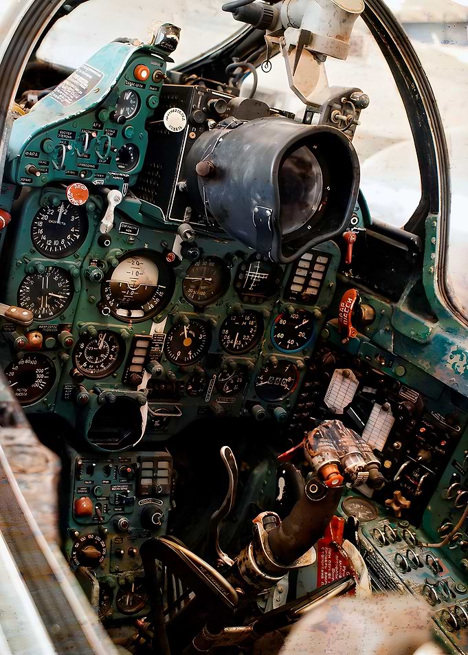 Mig21 Cockpit ColdWar Jet