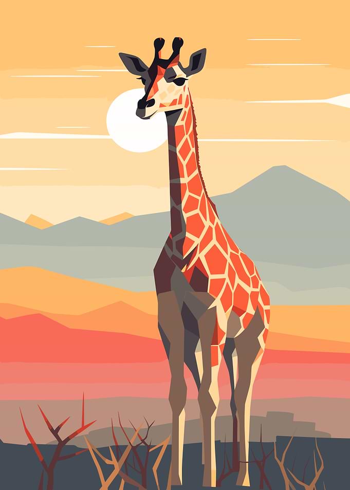 Minimlist Flat Animal