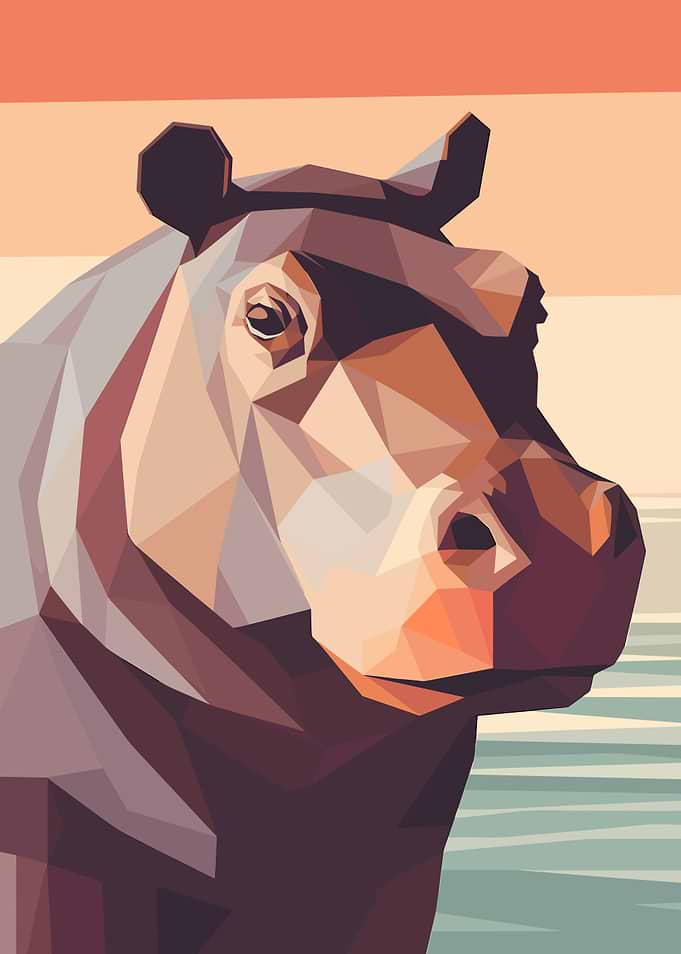 Minimlist Flat Animal