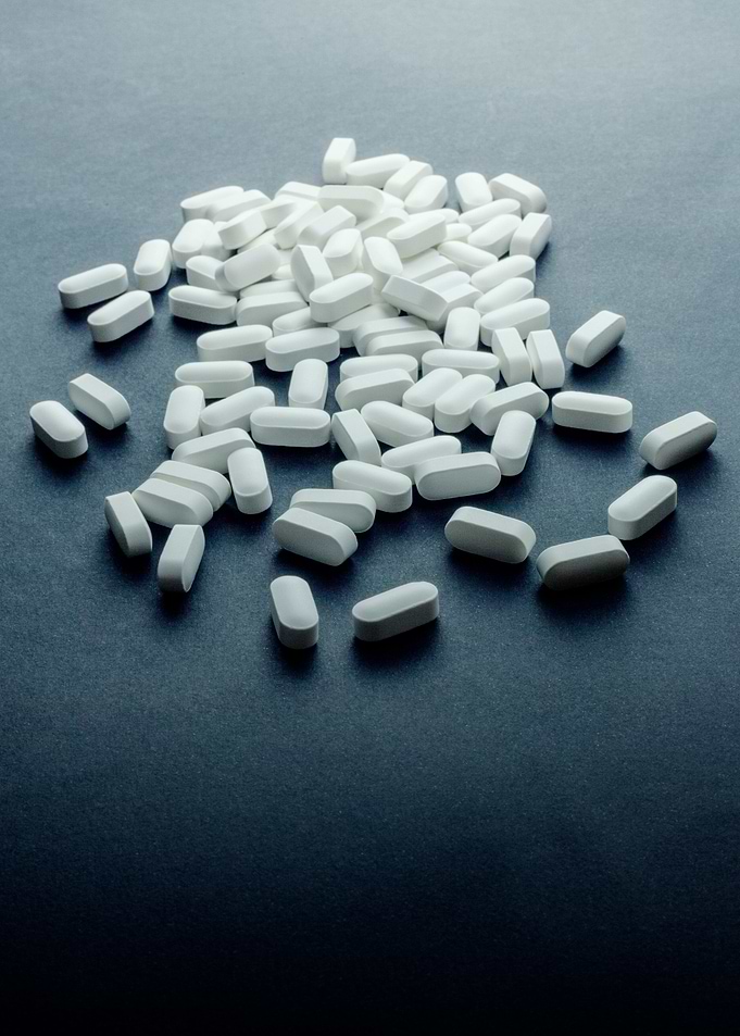Pills bunch vertical