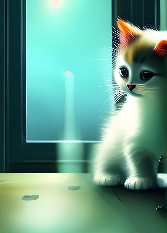 Winter Kitten