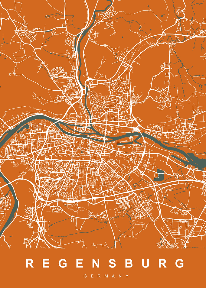 MAP REGENSBURG GERMANY