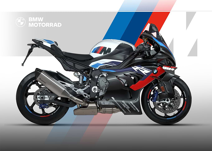 BMW M 1000 RR WHITE LIVERY