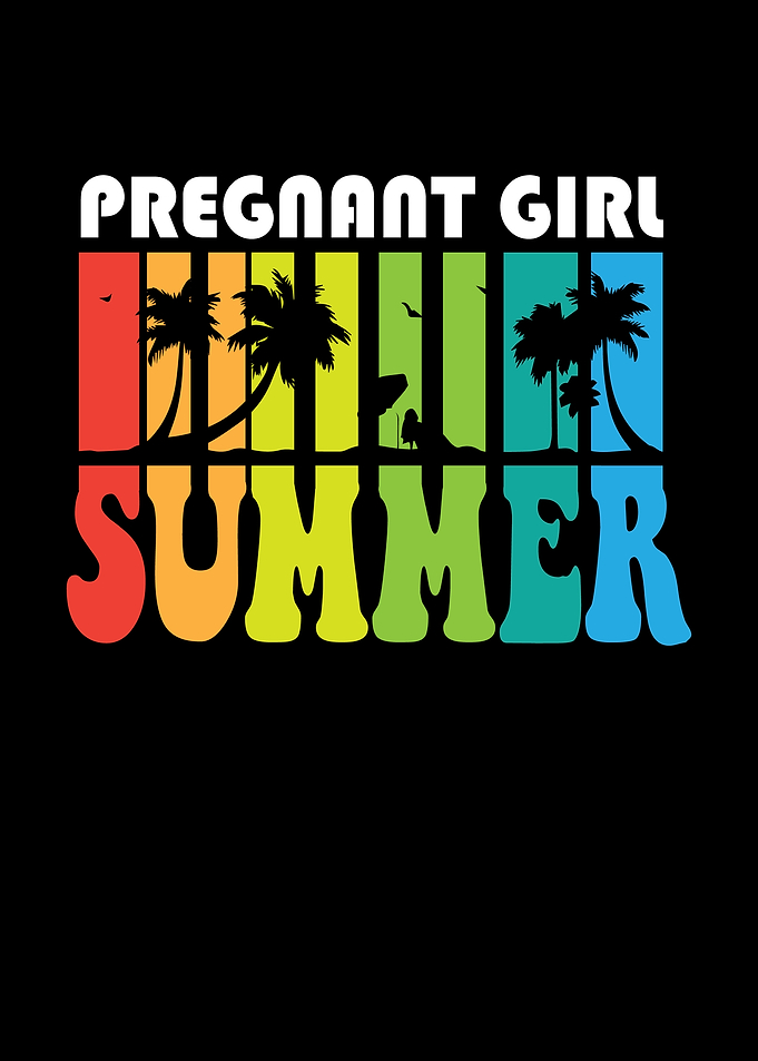 Pregnant Girl Summer Baby