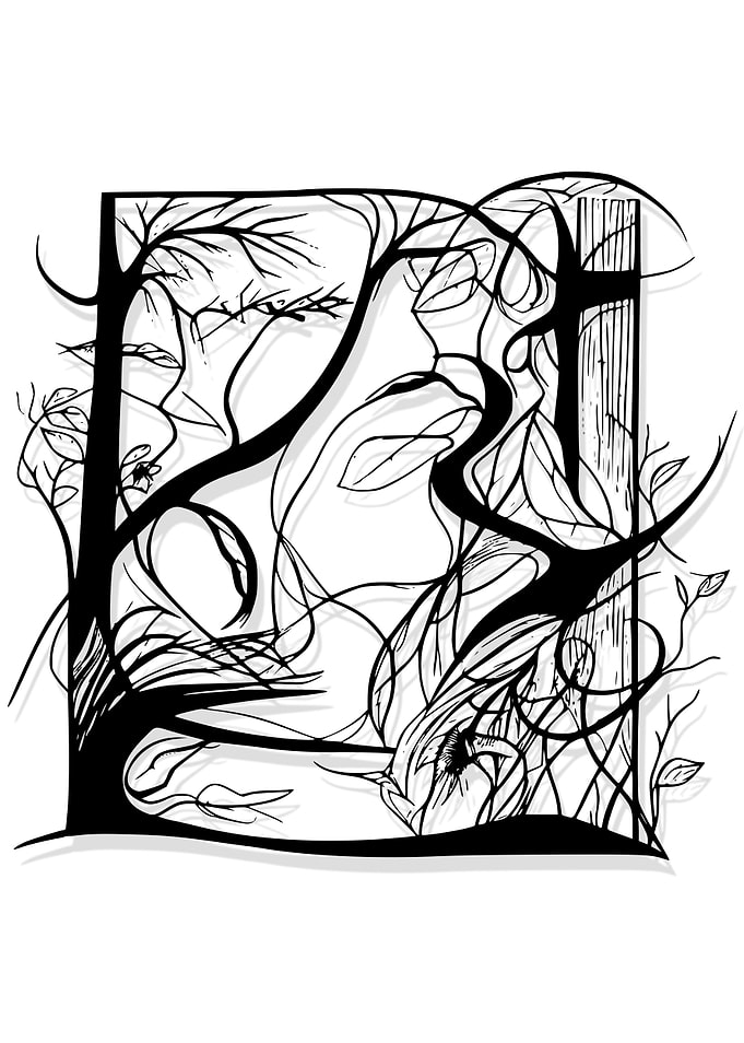 Abstract Modern Nature