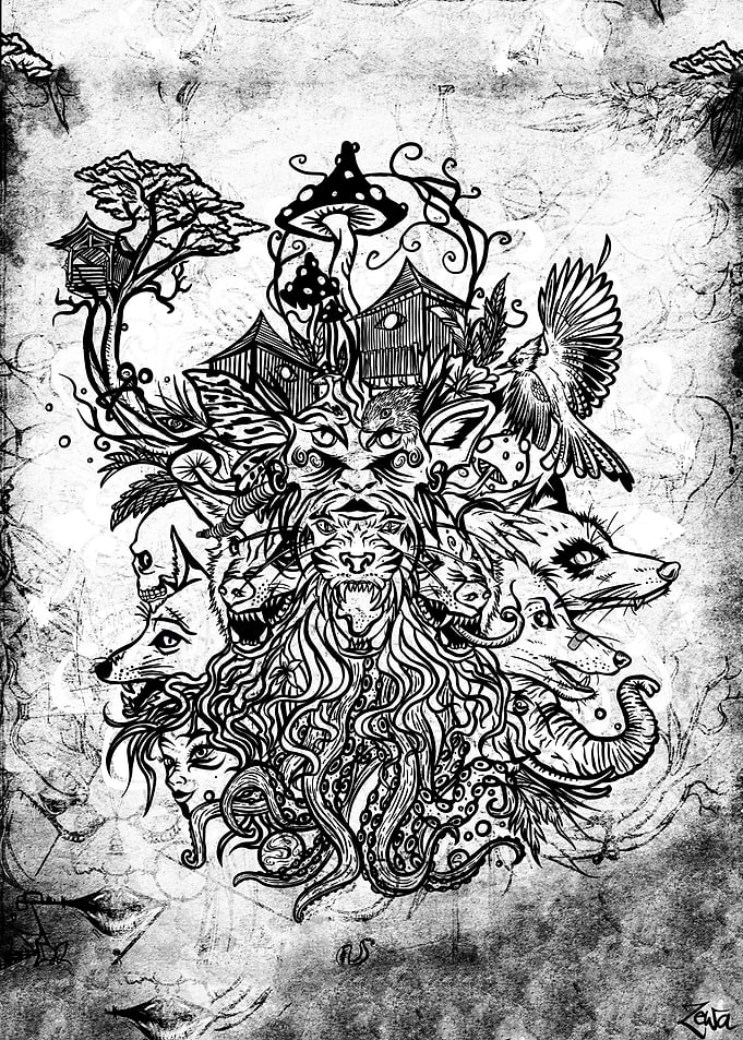 psychedelique nature