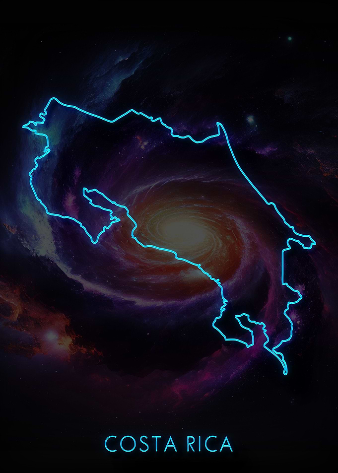 COSTA RICA Map
