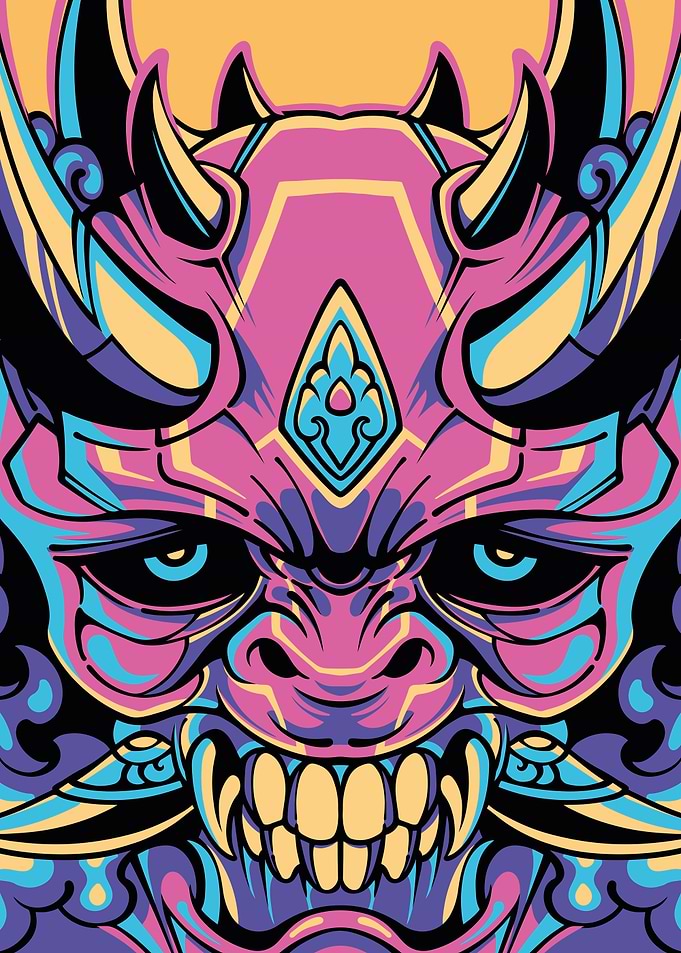 Purple Oni