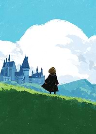 Hermione and Hogwarts