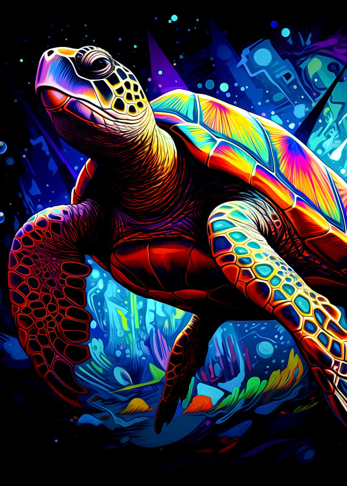 Colorful Turtle