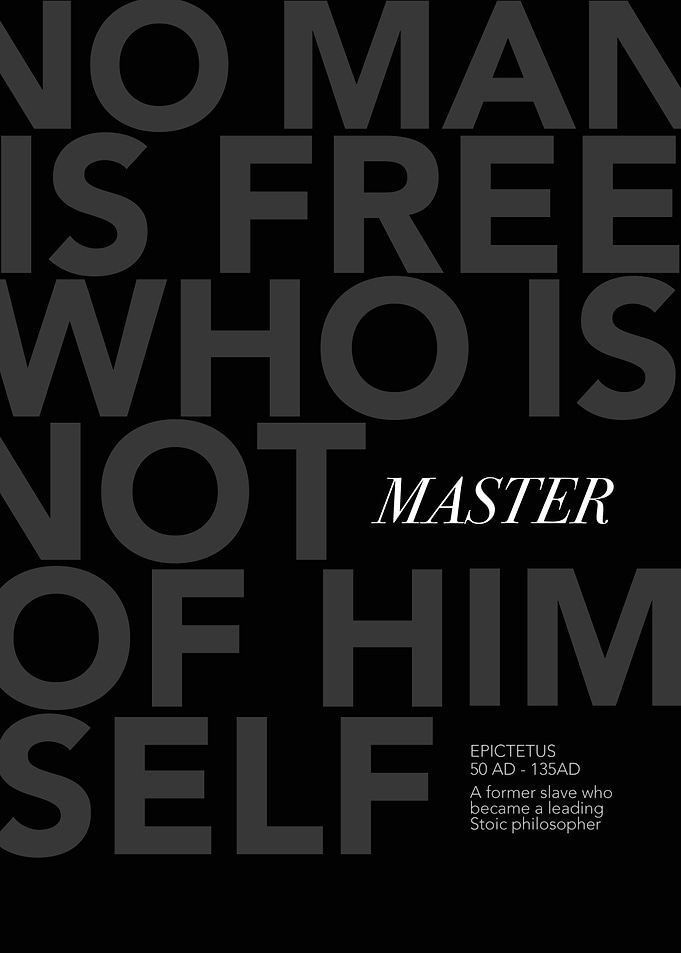 Stoic Quote Poster