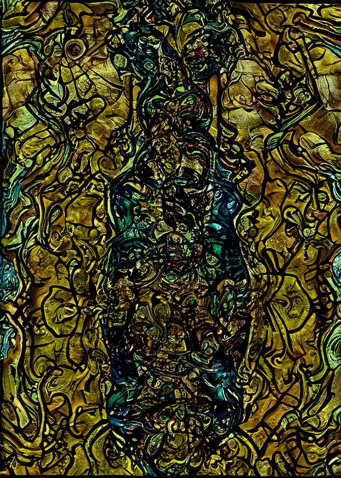 Pedro Pascal Abstract 1