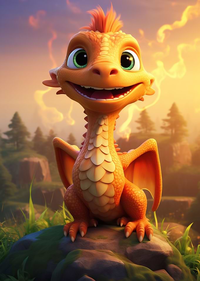 Cute Dragon