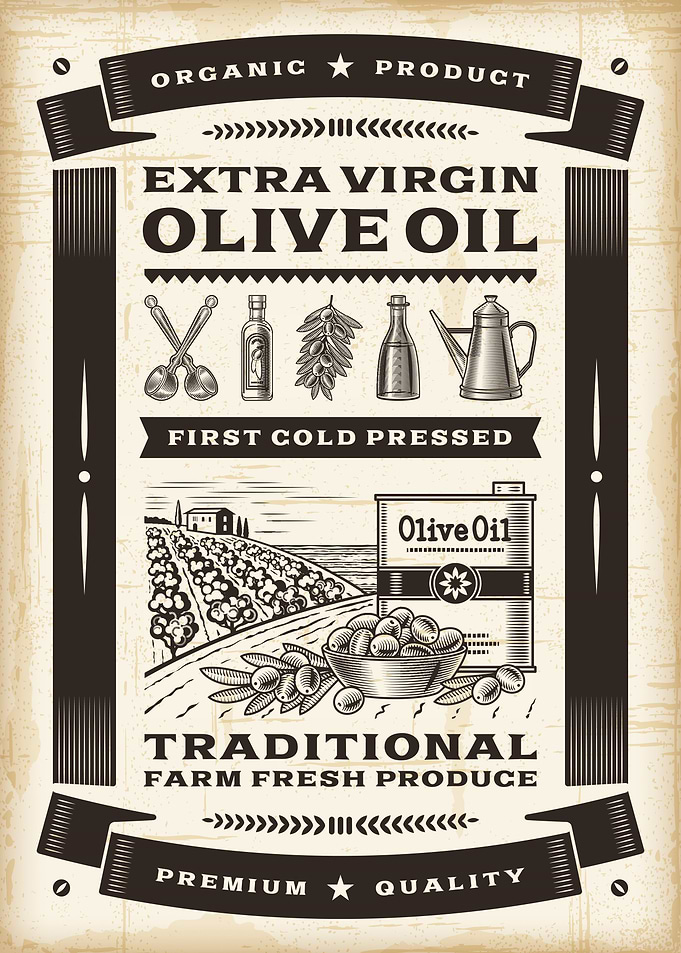 Kitchen Poster Olive Oil