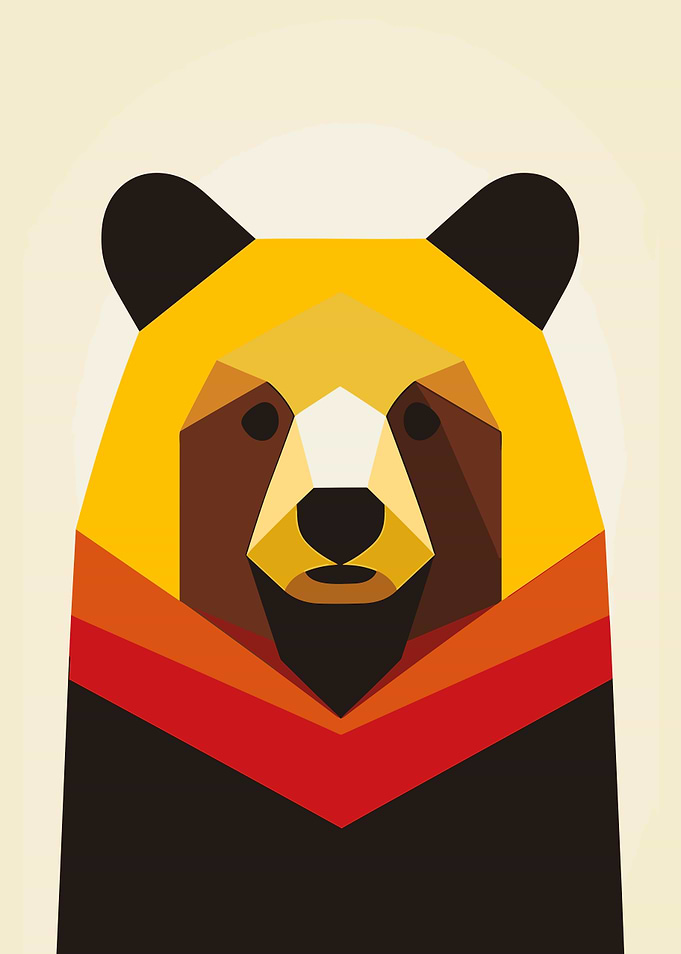 Animal Minimalist Flat