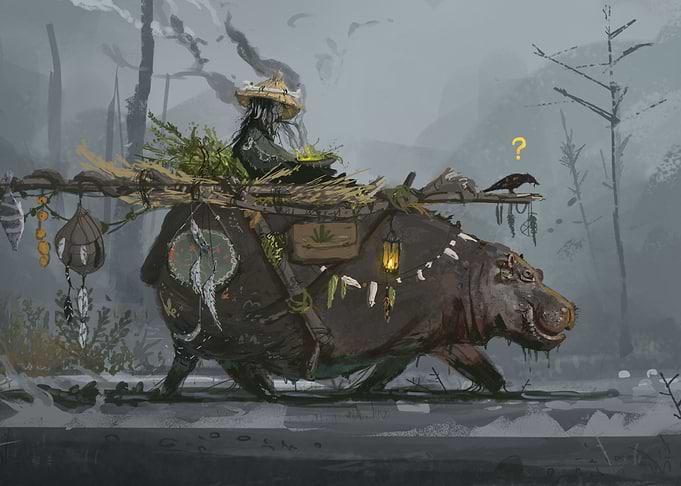 Shaman smoke and ride