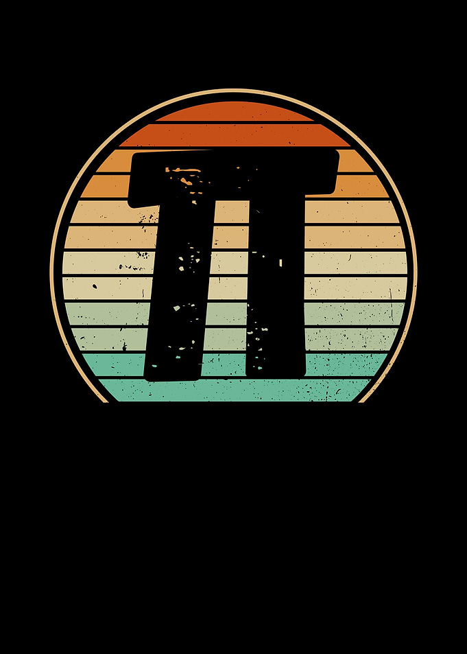 Pi retro sunset
