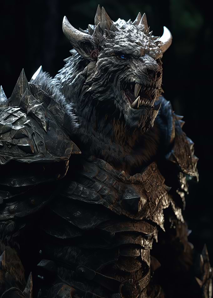 Dark Bear Demon