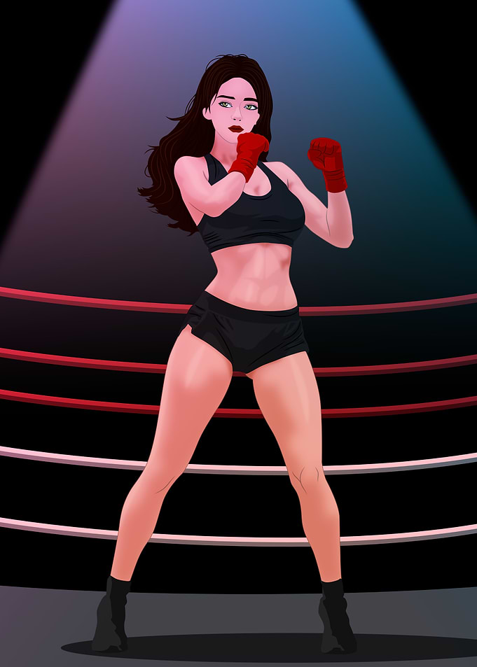 Mixed Martial Arts girl