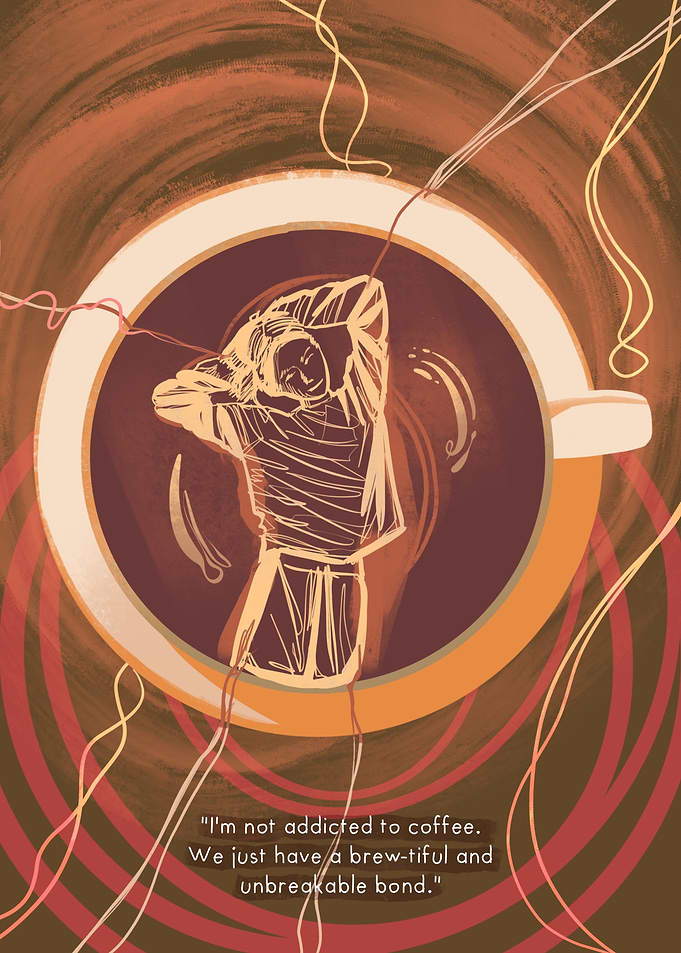 ADDICTED TO COFFEE