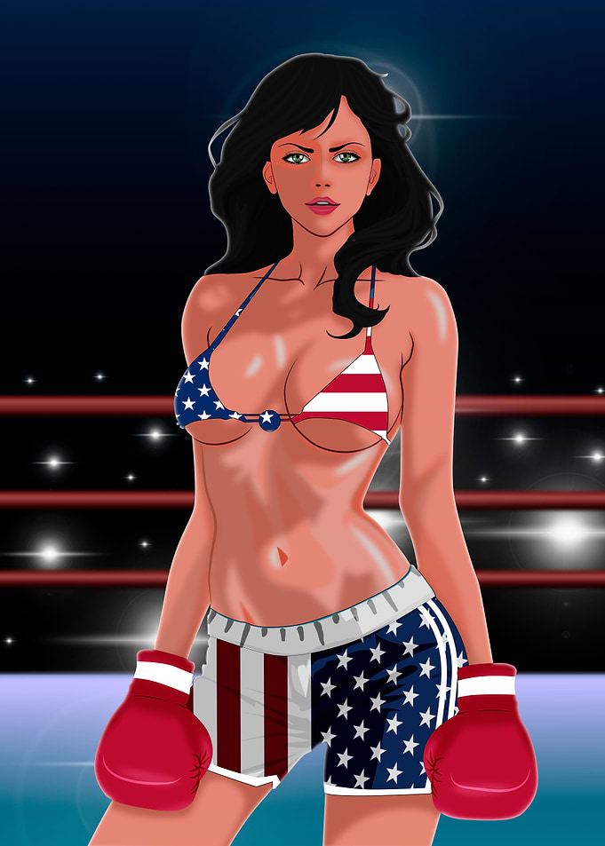 boxing girl animes