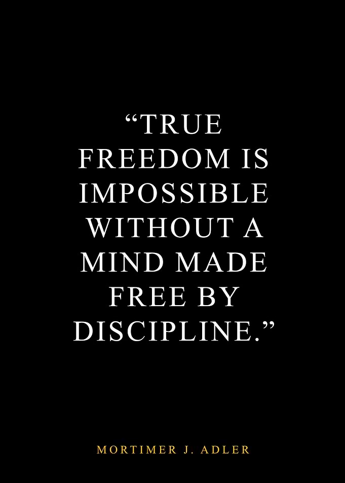 Discipline Quote