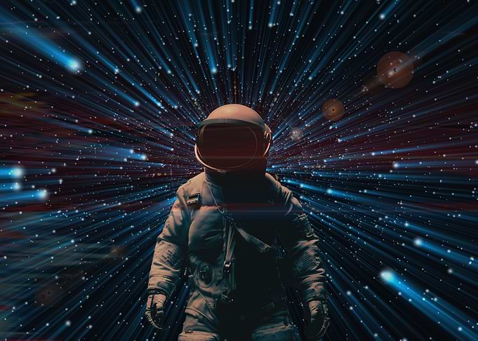 Astronaut Space Time
