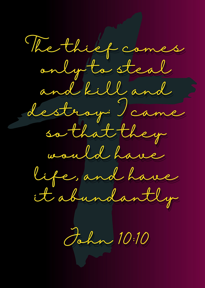 John 10 10 Bible verse