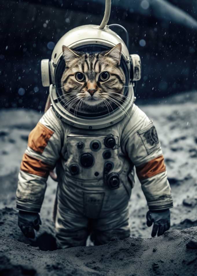 Astronaut Cat