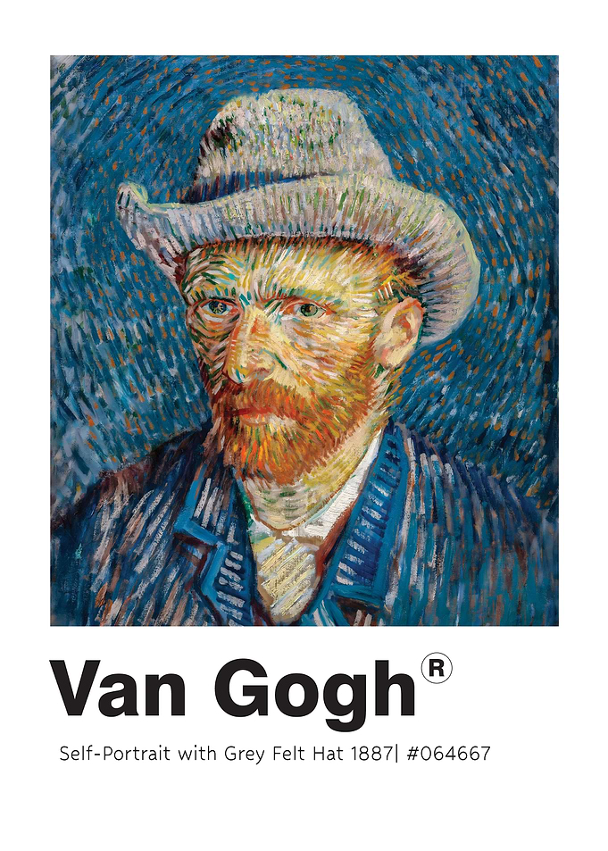 Self Portrait Grey Hat