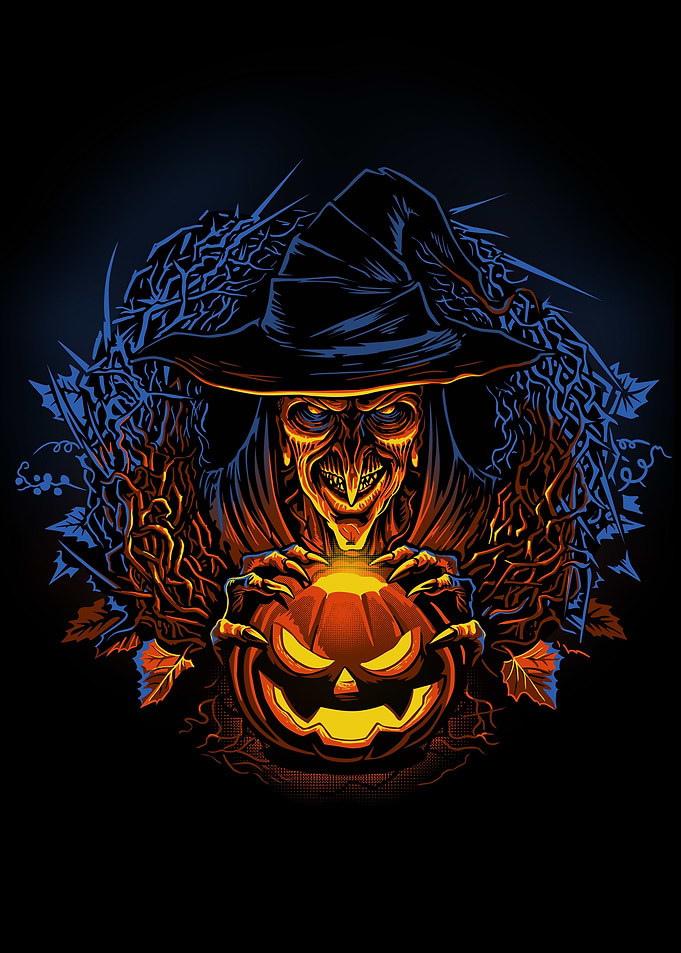 Halloween Wreath