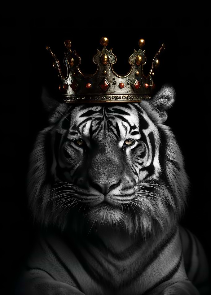 Black and White Tiger