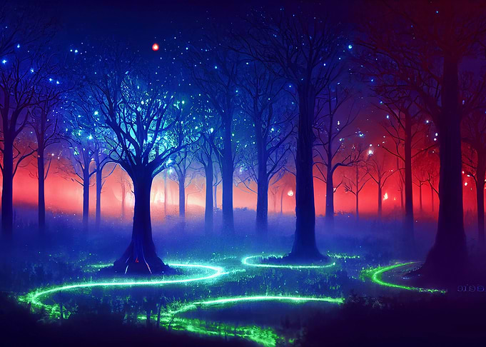 Neon Forest Fantasy