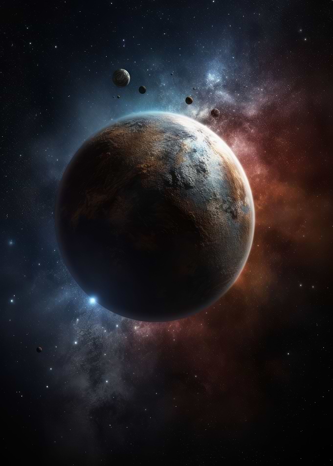 Small Planet in Nebula