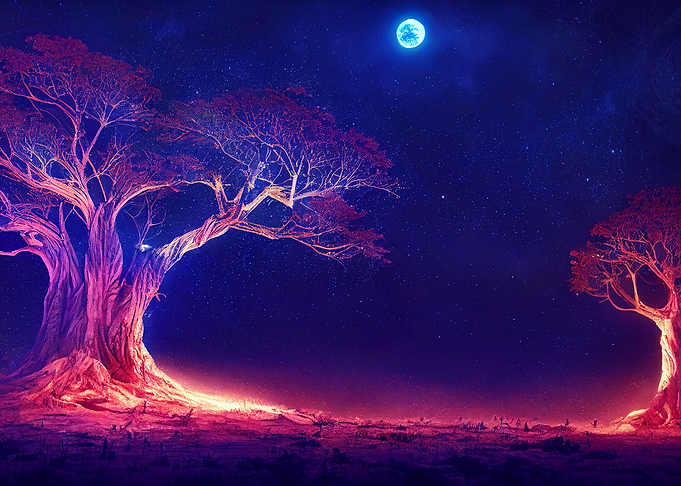 Neon Forest Fantasy