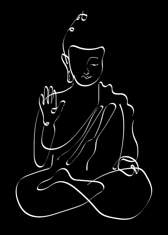 One Line Art Woman