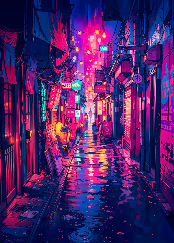 Cyberpunk Alley