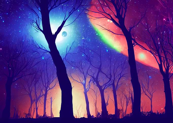 Neon Forest Fantasy