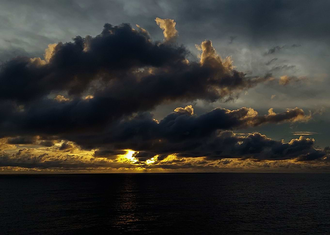 Sunset sky