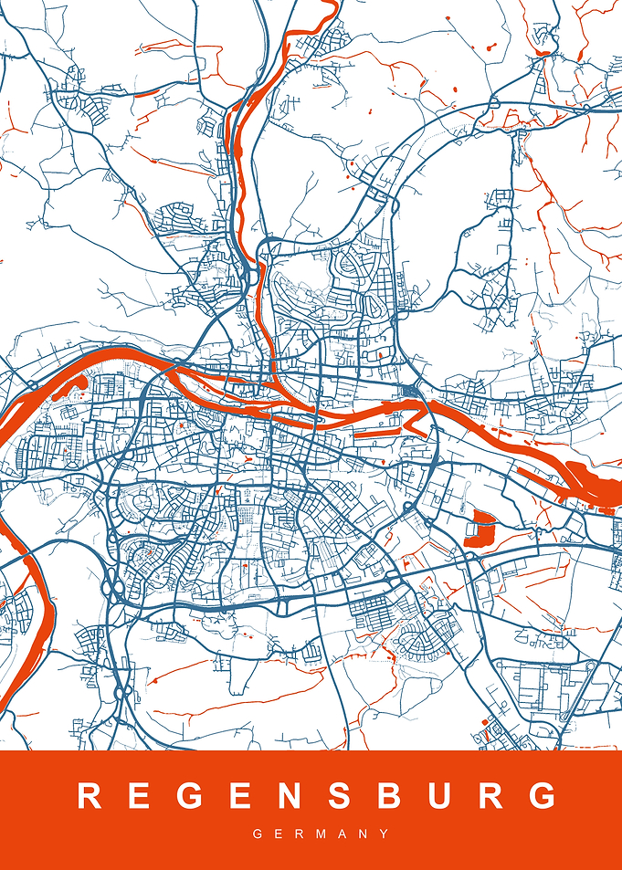 MAP REGENSBURG GERMANY
