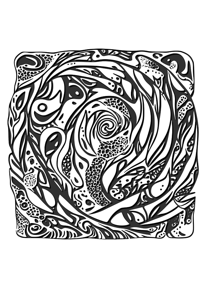 Psychedelic Modern Nature