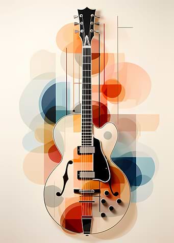 Abstract Violin