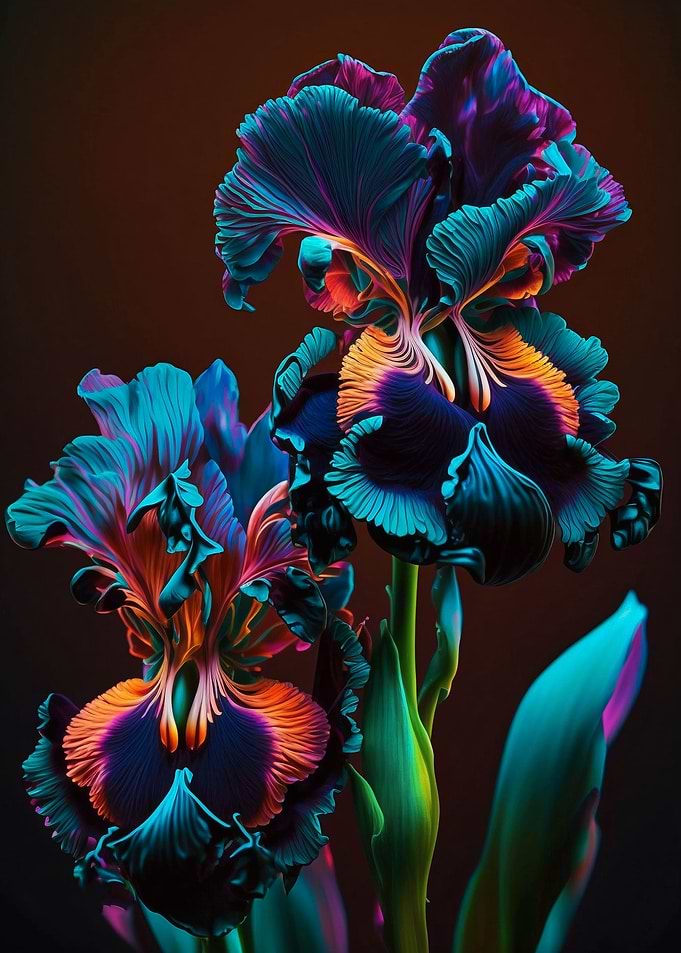 Bearded Irises