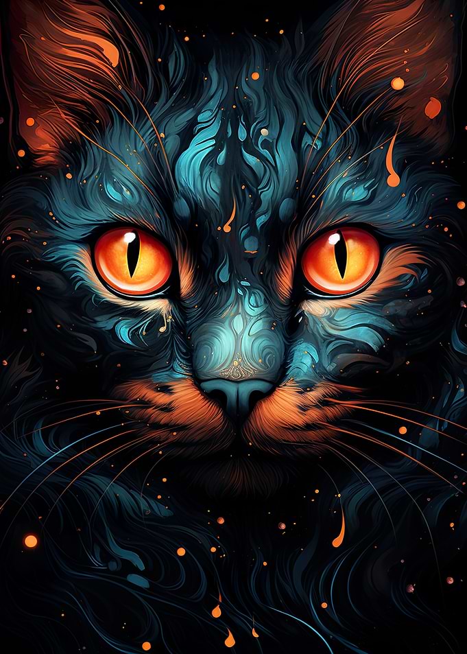 Angry Cat Animal